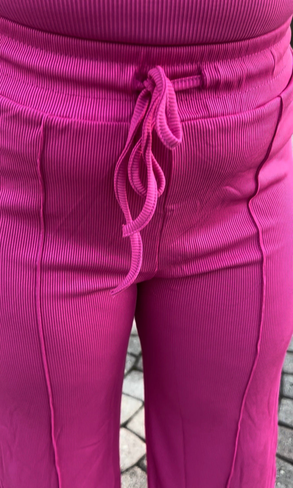 Ribbed Bodysuit & Pants | Set