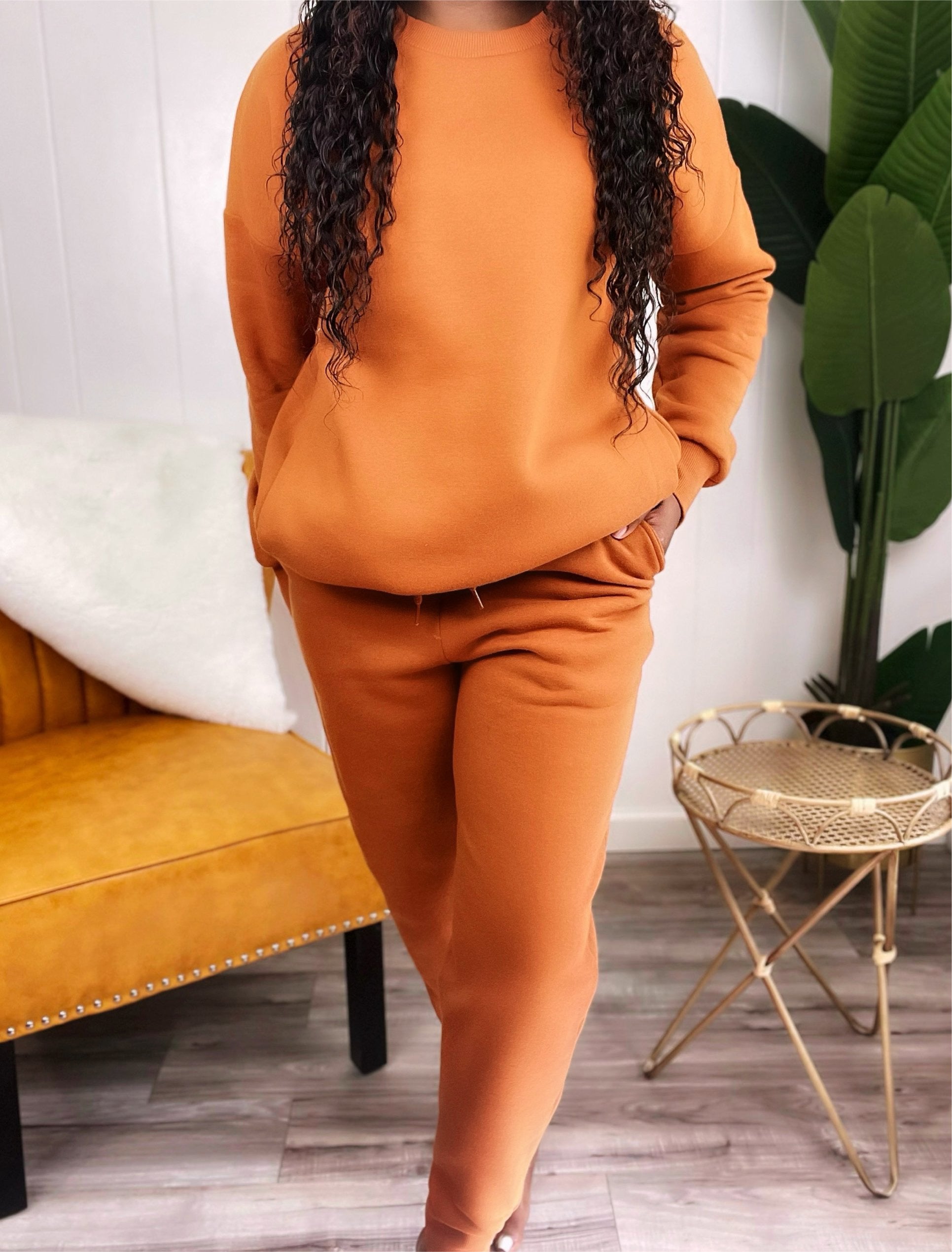 The Perfect Sweatsuit | (Almond)