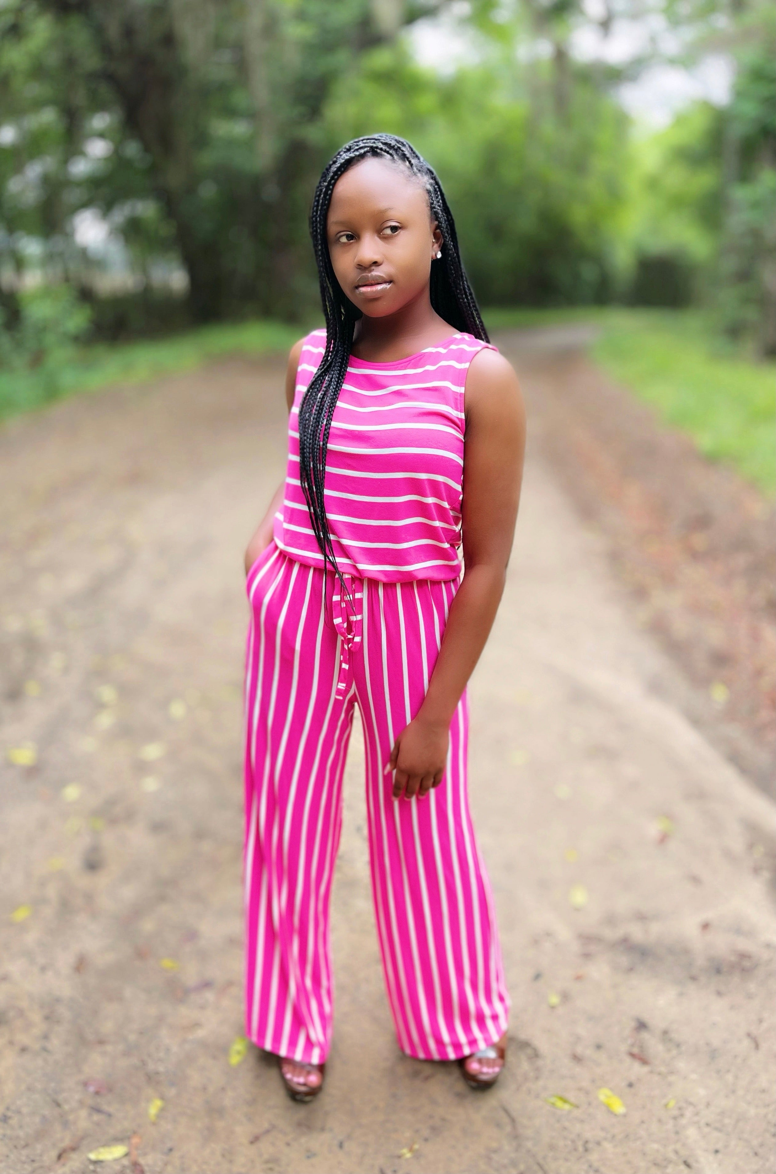 Jessie | Jumpsuit (Hot Pink)