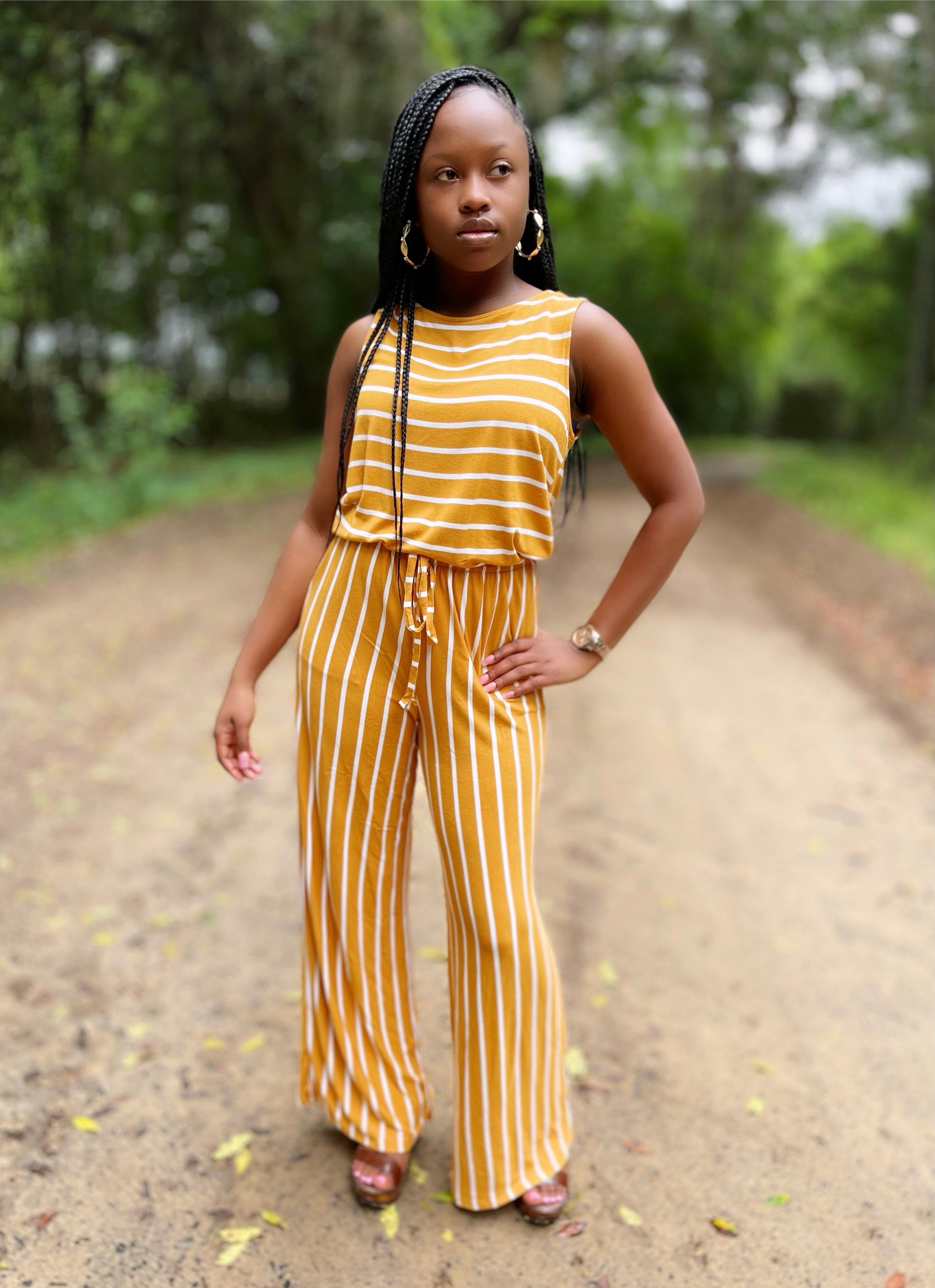 Jessie | Jumpsuit (Mustard)