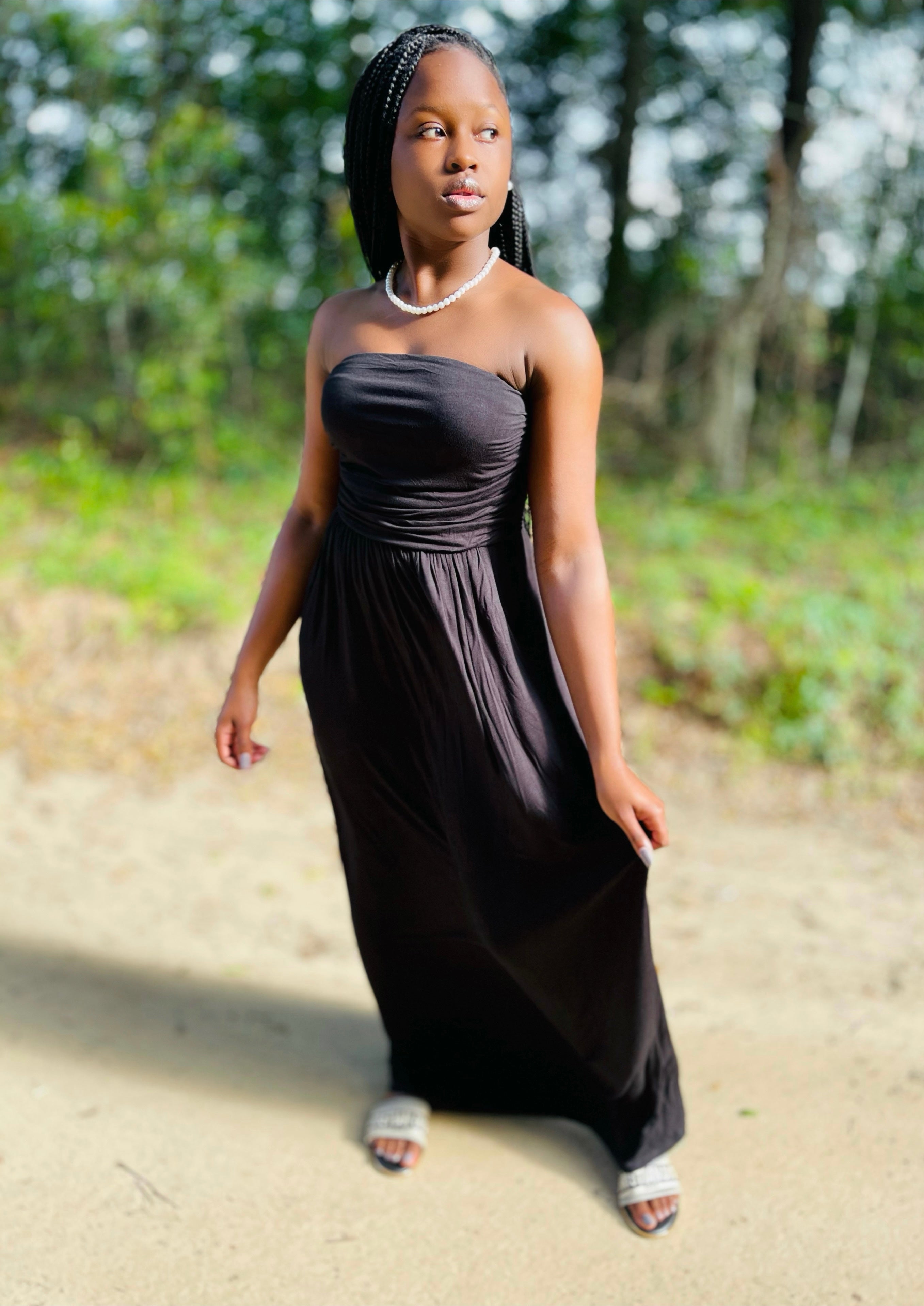 Kendra Maxi | Dress (Black)