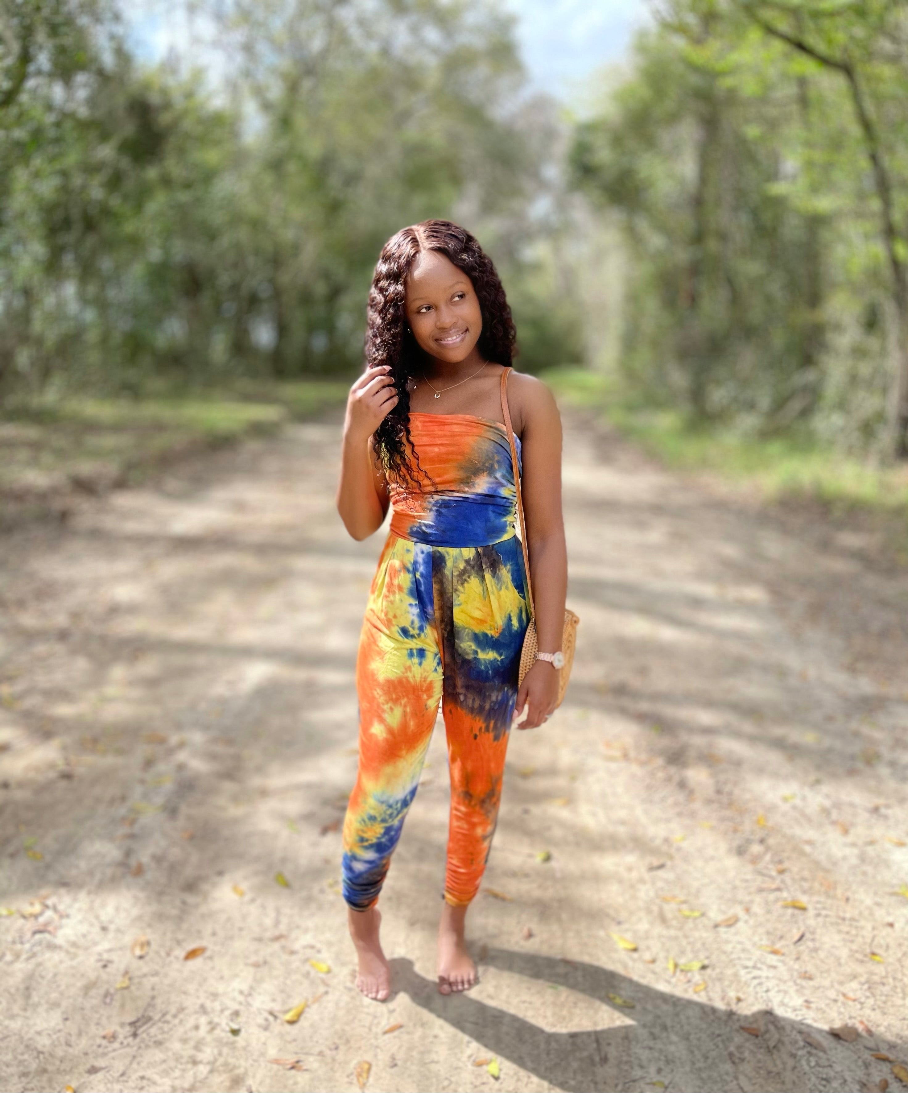 Arie Jumpsuit | Orange