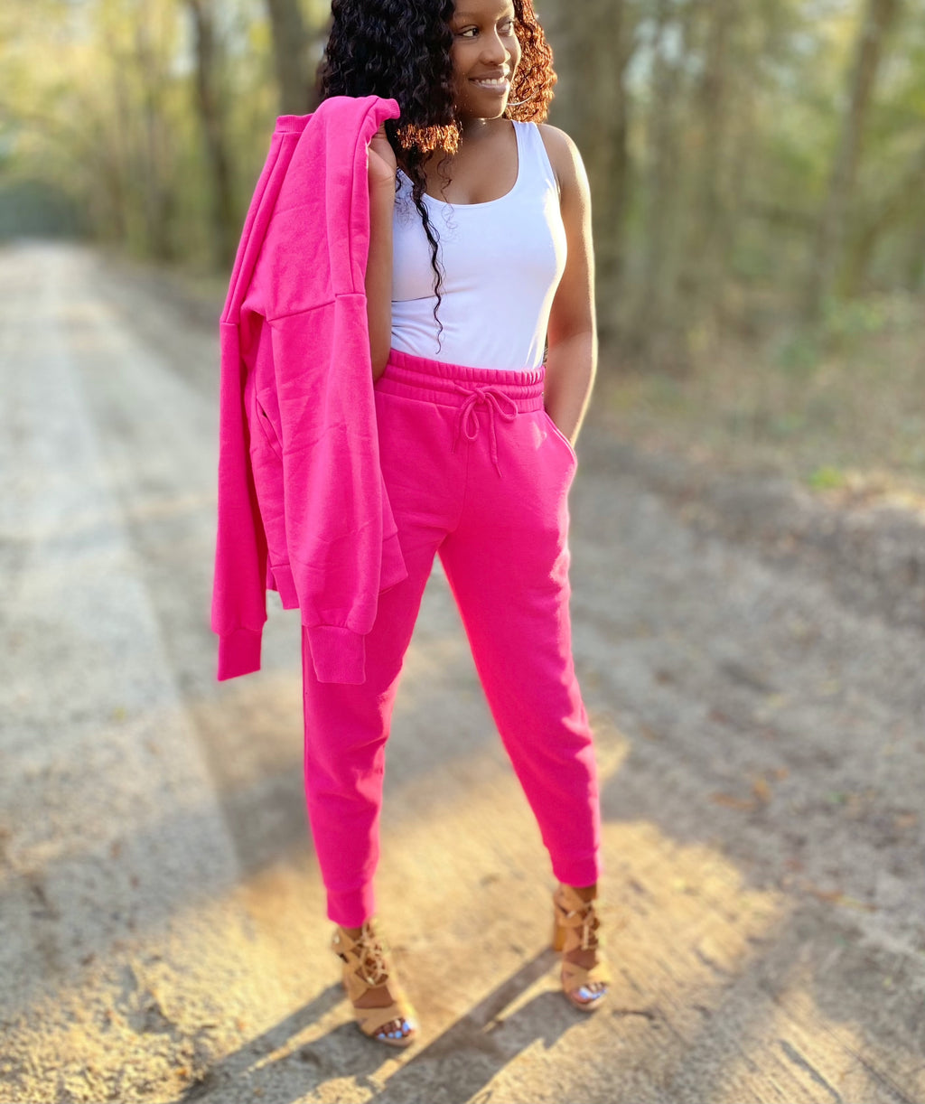 Not Your Bf’s | Set (Hot Pink)