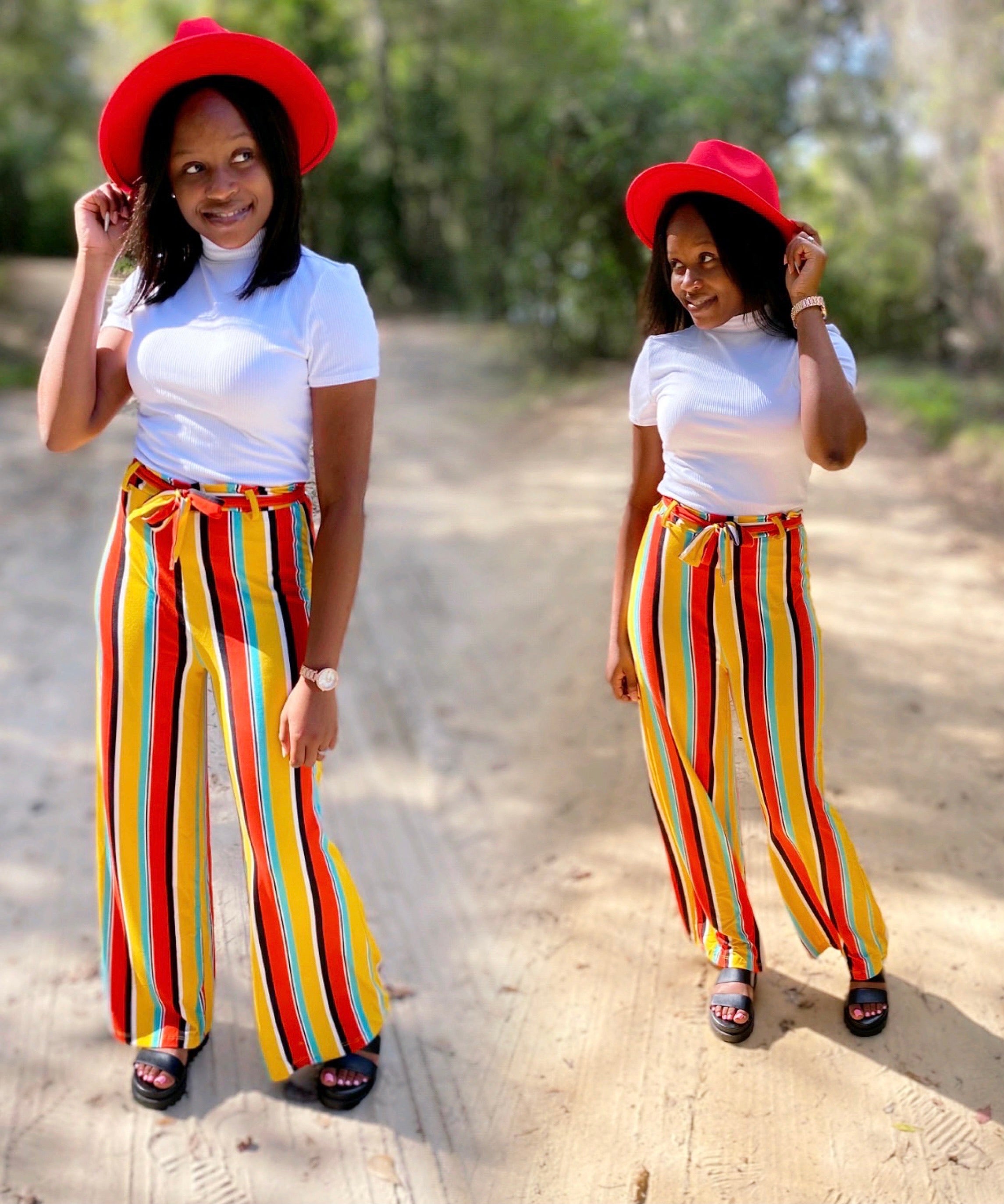 Palazzo | Pants (Mustard)